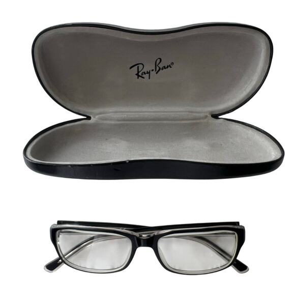 Ray Ban Eyeglasses RB 5169 2034 Black Transparent Size 54-16-140 Frames Only - Picture 1 of 12